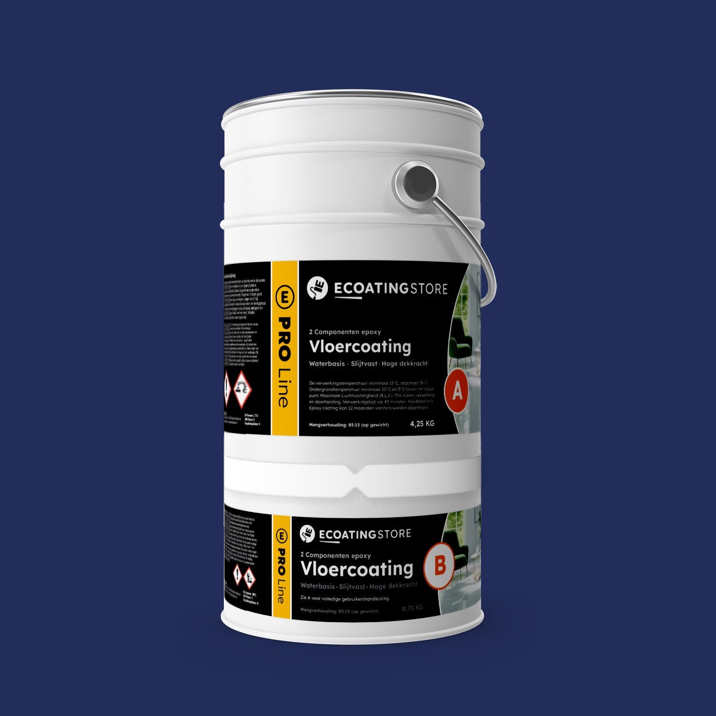 Revestimento de pavimento de garagem - RAL 5022