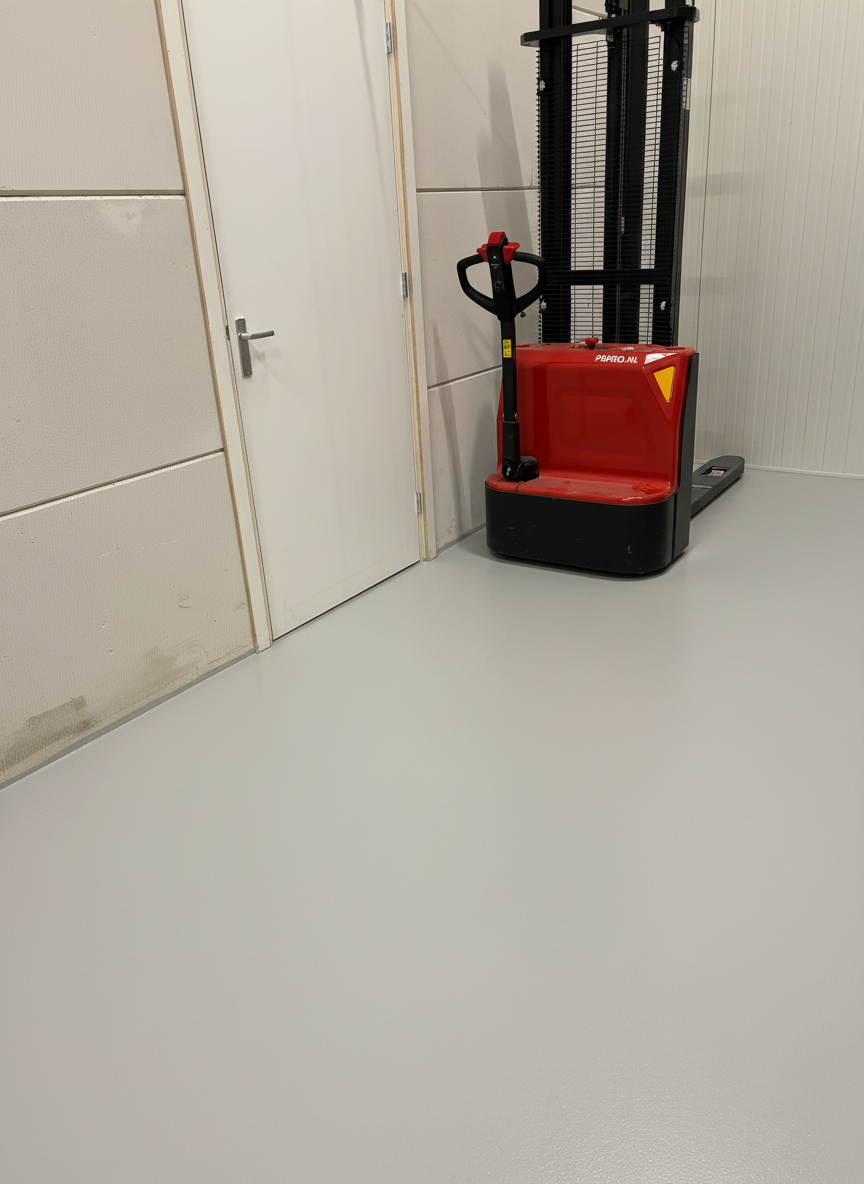 Revestimento de pavimento - RAL 7035