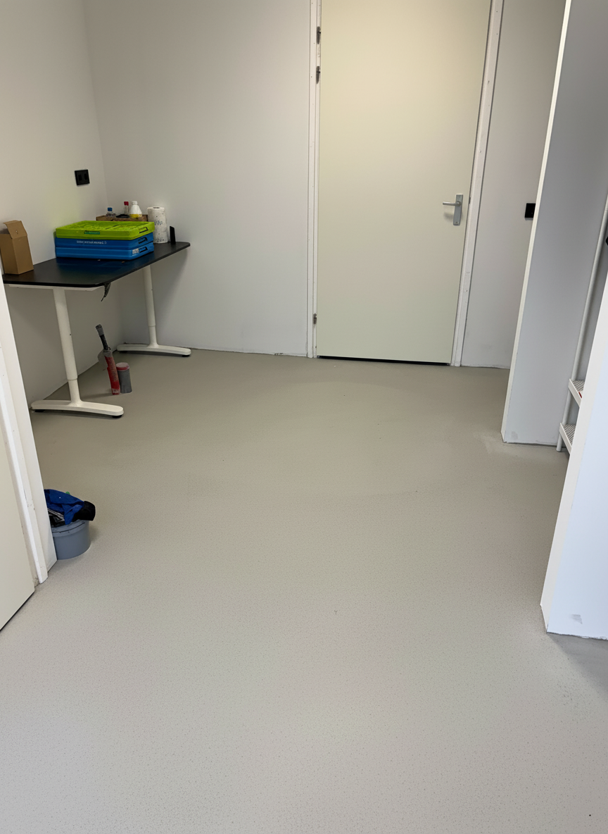 Revestimento de pavimento de garagem - RAL 7035
