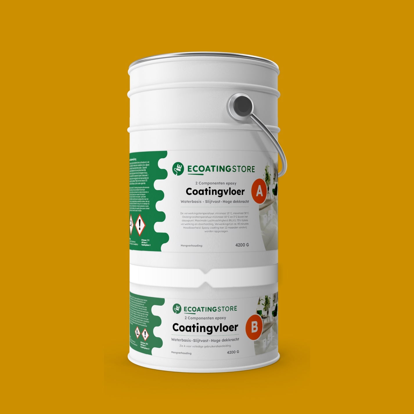 Revestimento de pavimento de garagem - RAL 1005