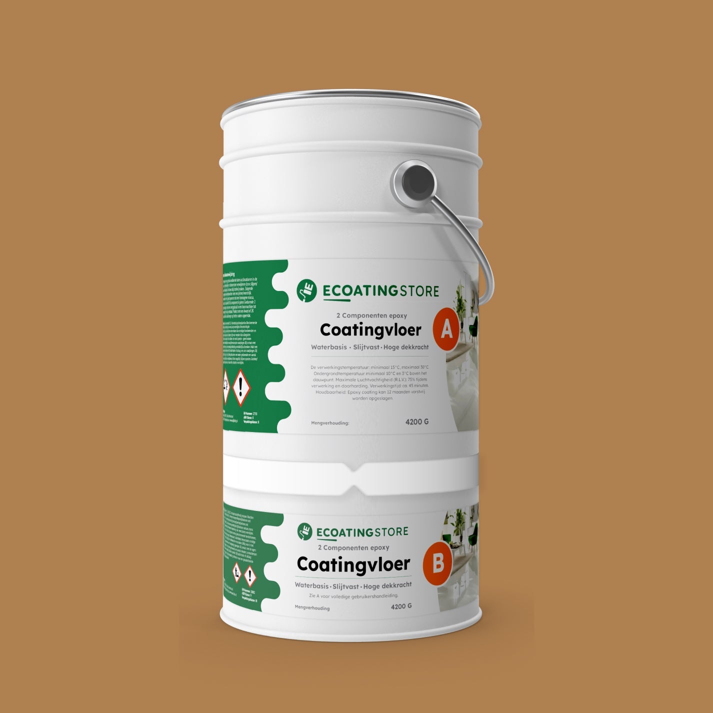 Revestimento de pavimento de garagem - RAL 1011