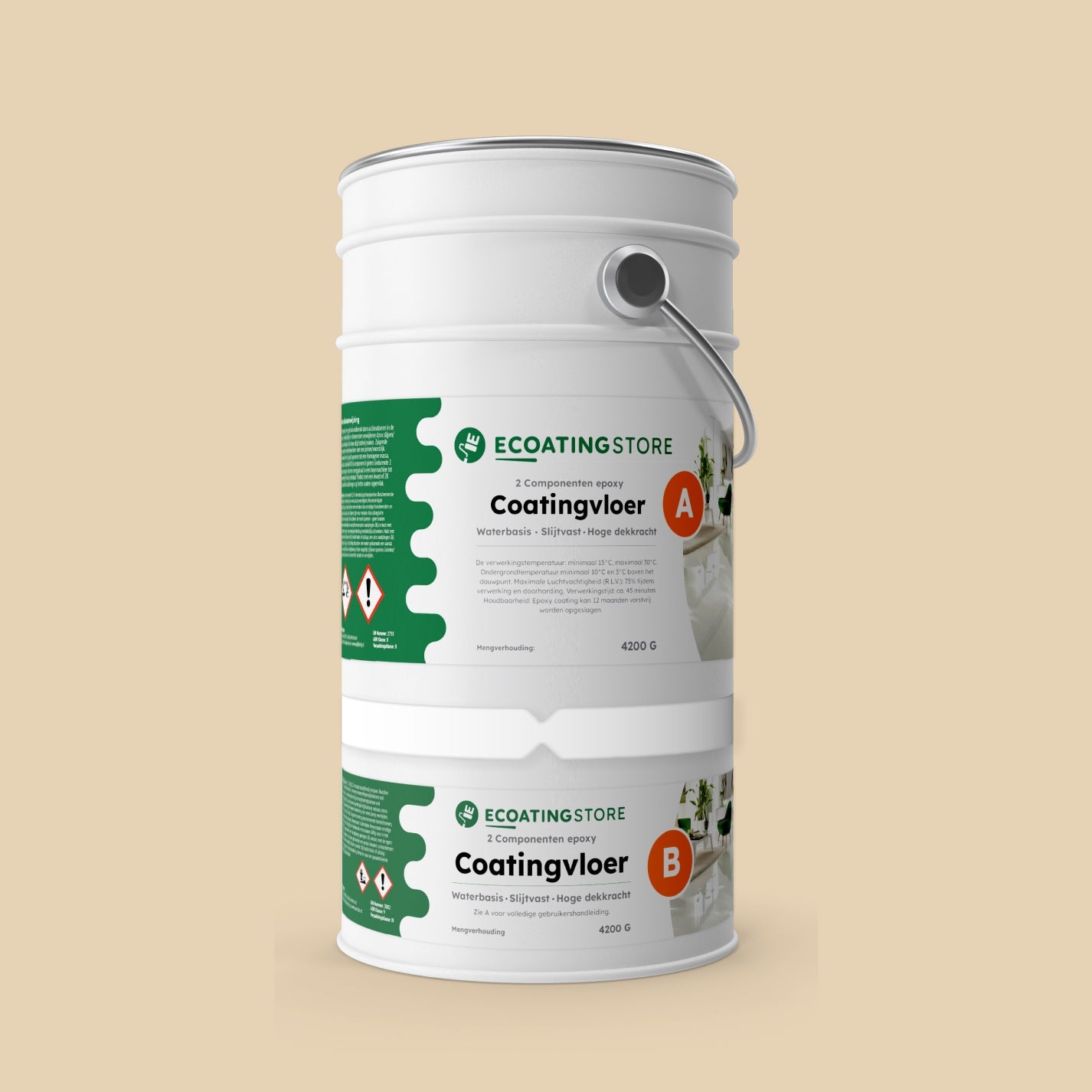 Revestimento de pavimento de garagem - RAL 1015