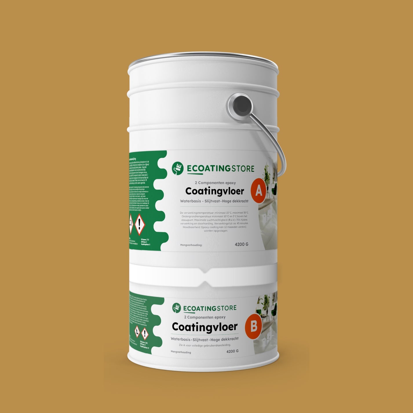 Revestimento de pavimento de garagem - RAL 1024