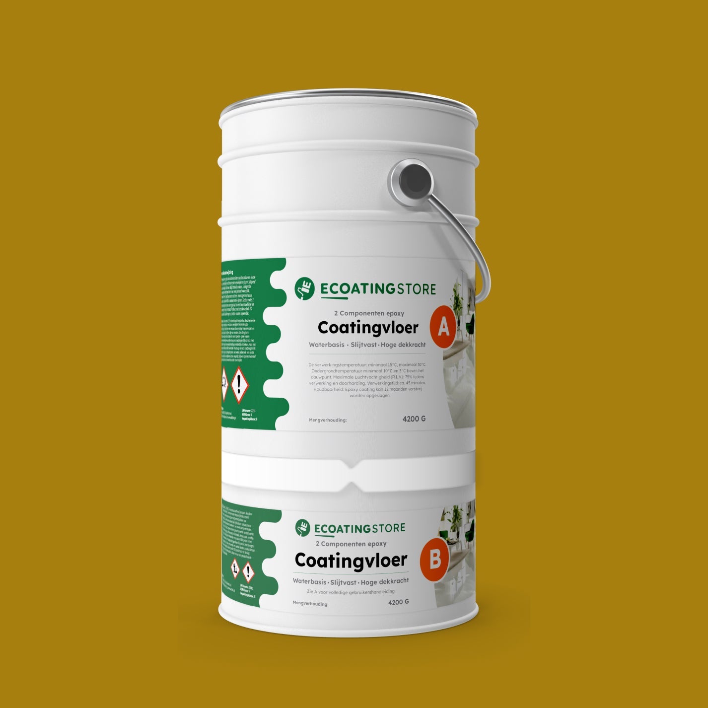 Revestimento de pavimento de garagem - RAL 1027