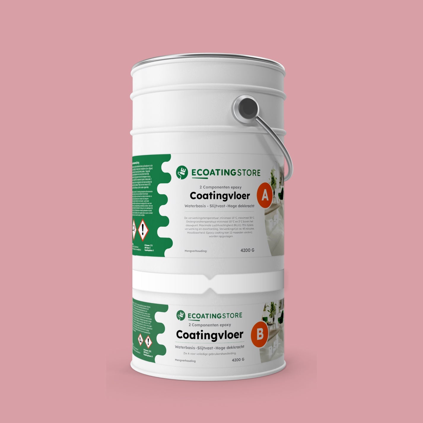 Revestimento de pavimento de garagem - RAL 3015