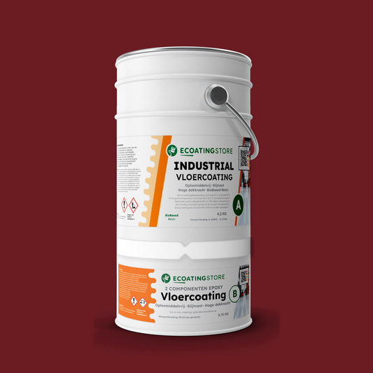 Revestimento de pavimento industrial - RAL 3004