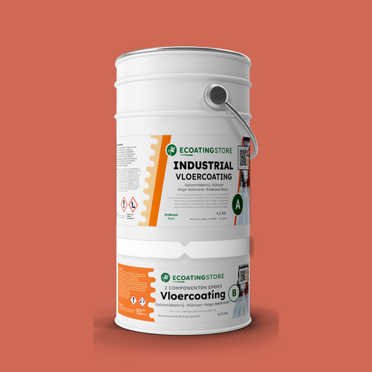 Revestimento de pavimento industrial - RAL 3022