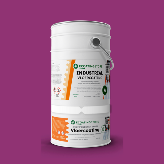 Revestimento de pavimento industrial - RAL 4006