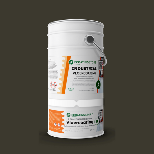 Revestimento de pavimento industrial - RAL 6006