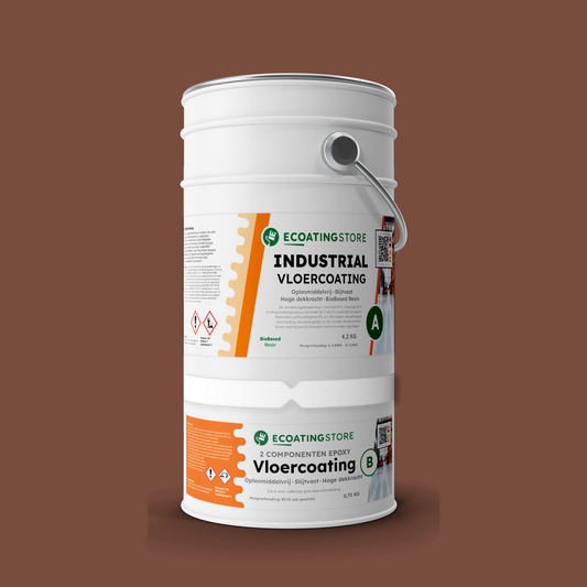 Revestimento de pavimento industrial - RAL 8002