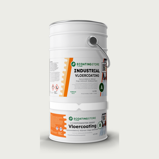 Revestimento de pavimento industrial - RAL 9003