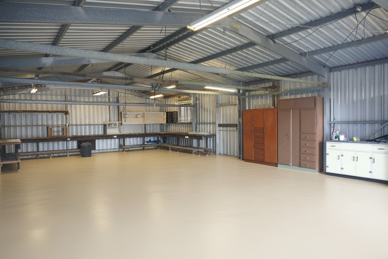 Revestimento de pavimento de garagem - RAL 1014