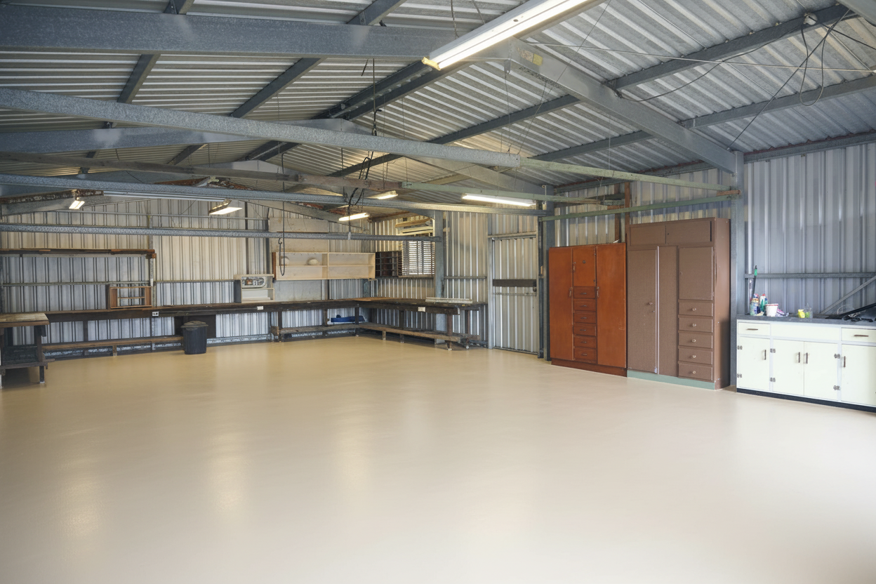 Revestimento de pavimento de garagem - RAL 1015