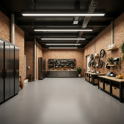 Revestimento de pavimento de garagem - RAL 7004