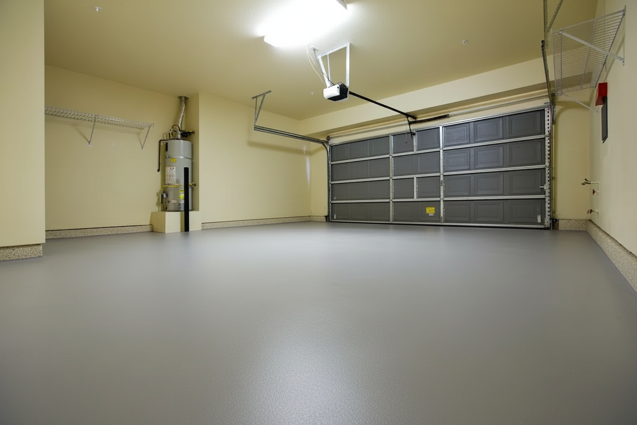 Revestimento de pavimento de garagem - RAL 7004