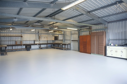 Revestimento de pavimento de garagem - RAL 9010