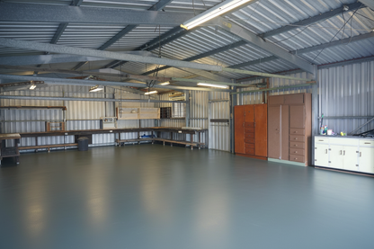 Revestimento de pavimento de garagem - RAL 7026